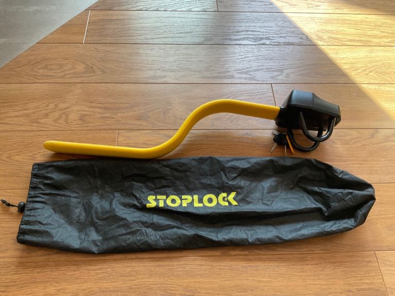 Stoplock Pro Elite Steering Wheel Lock. As New