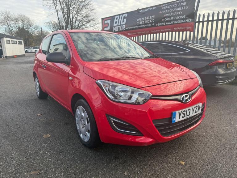 2013 Hyundai i20 1.2 Classic 3dr HATCHBACK PETROL Manual