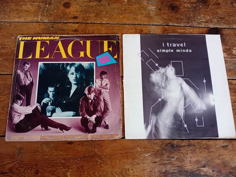 12inch Singles  - Human League/Simple Minds 