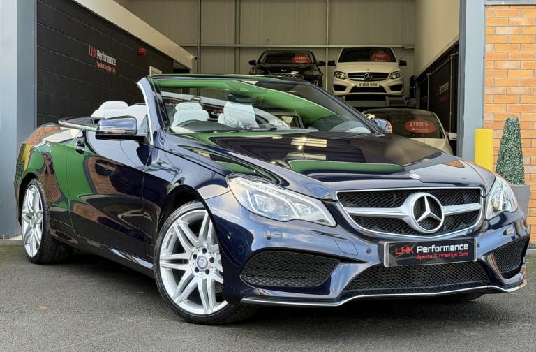MERCEDES-BENZ E CLASS 3.0 E350d V6 BlueTEC AMG Sport Cabriolet 2dr Diesel