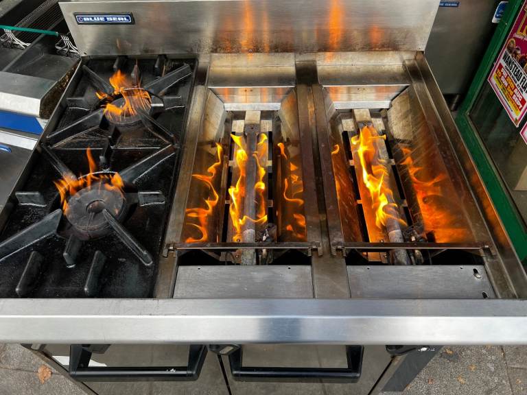 Blue Seal Commercial Range Cooker with Griddle and Hob CATERING COMMERCIAL KITCHEN CAFE RESTAURANT