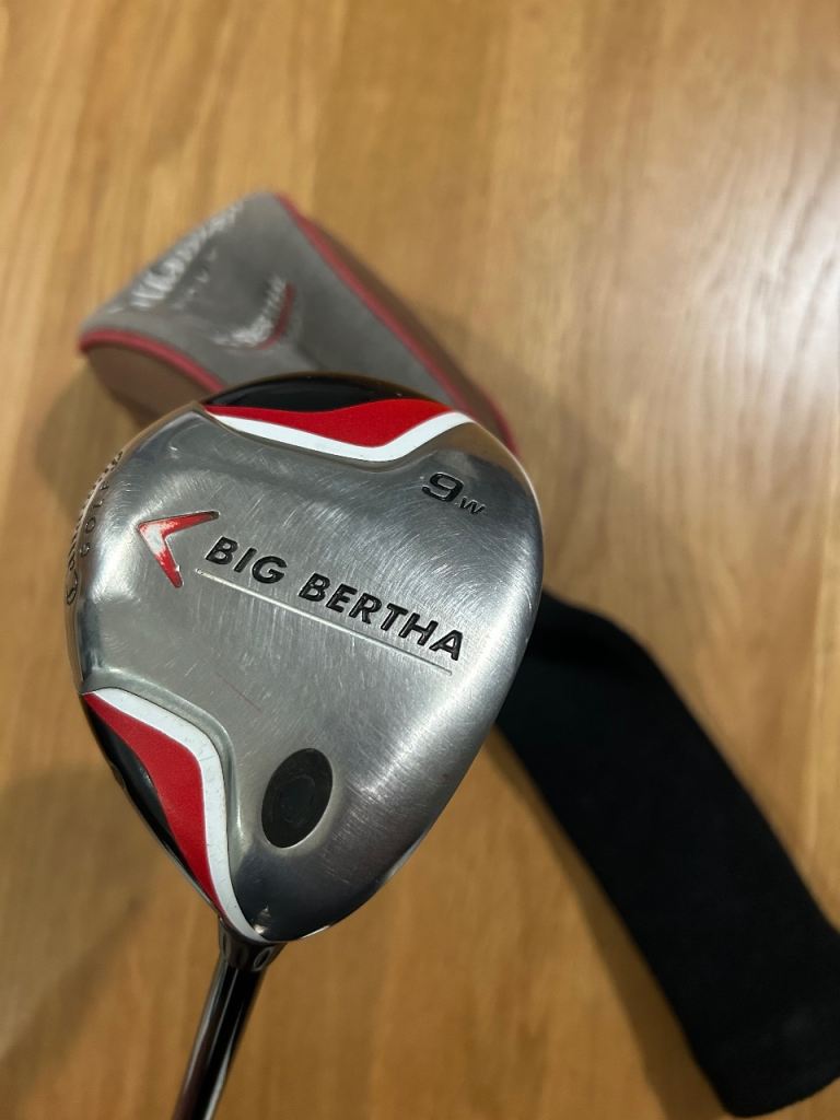 * SOLD * *Rare* CALLAWAY BIG BERTHA (2007) Men’s 9 FAIRWAY WOOD.  R/H.