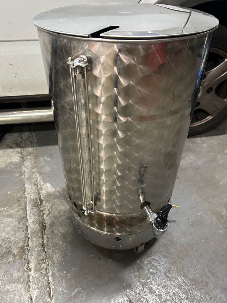 Large Stainless Steel Hot Water Urn/Dispenser