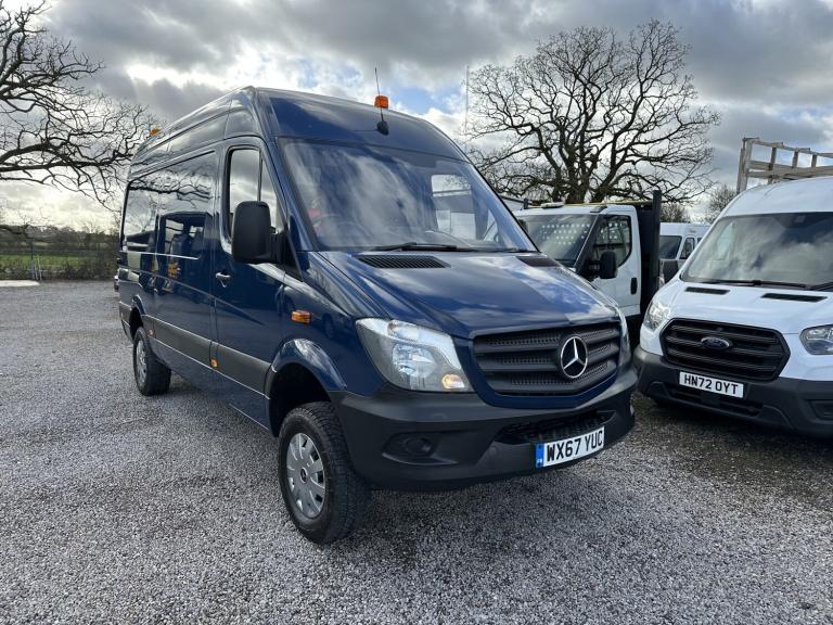 MERCEDES-BENZ SPRINTER 4X4 MWB HIGH ROOF WORKSHOP VAN 2017