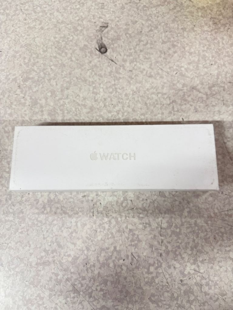 Apple Watch Series 10 46mm Silver Aluminium GPS with Blue Silicone Band