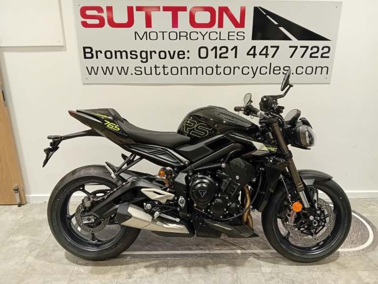 Triumph Street Triple 765 RS New, in Black
