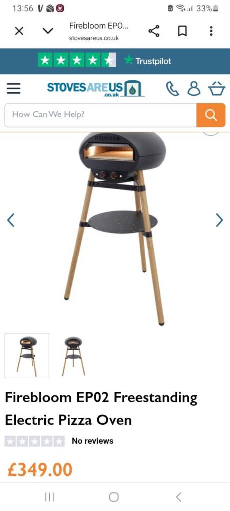 FIREBLOOM outdoor  electric pizza oven New..  £200 ono