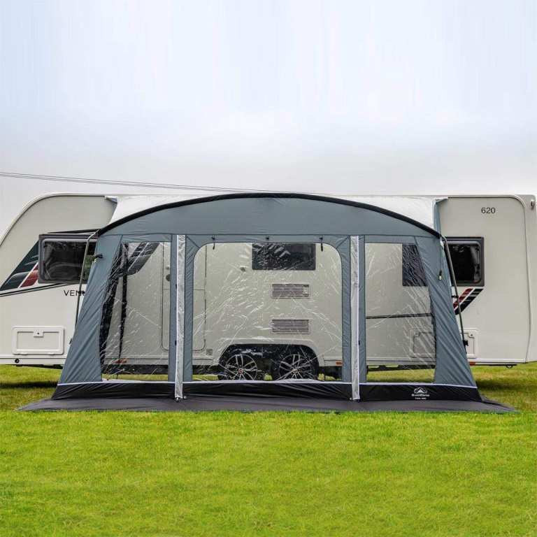 Sunncamp Toldo 390 Caravan Awning plus Sunncamp Toldo 390 Awning Annexe
