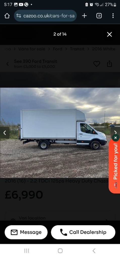 Man and van  services 35 p/h