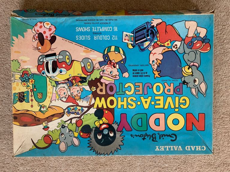 Rare antique 1960s Noddy - Give a show Projector 