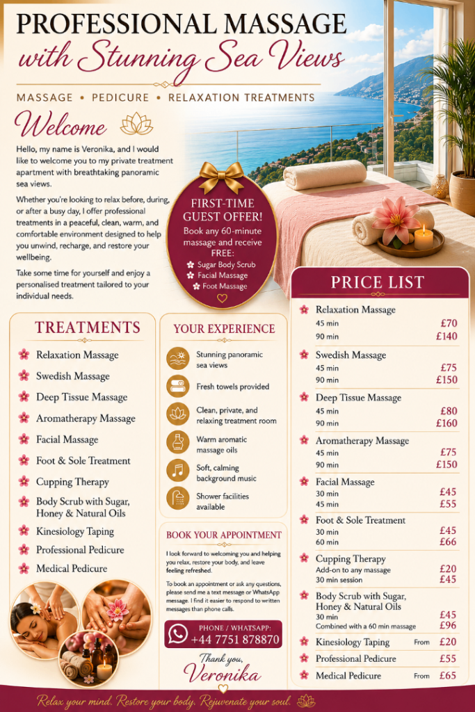 PROFESSIONAL MASSAGE & CUPPING