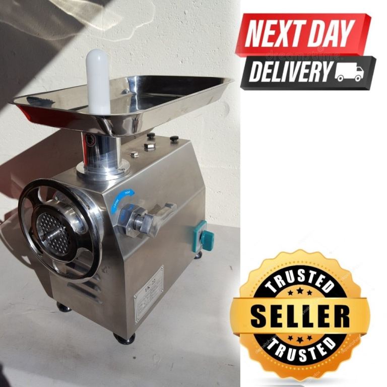 Heavy duty Stainless Steel Electric Grinder Commercial Garlic Meat Mincer 22