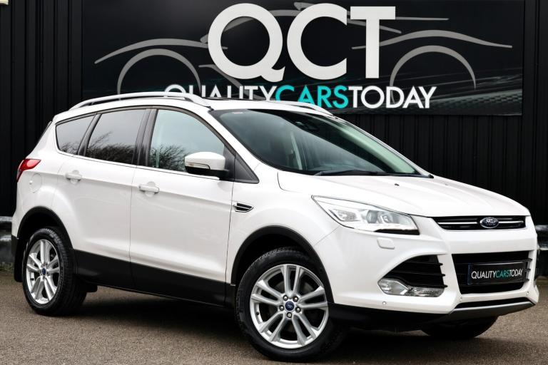 2014 '64' Ford Kuga 1.5 Titanium X Automatic 4WD *Metallic White + Pano Roof *