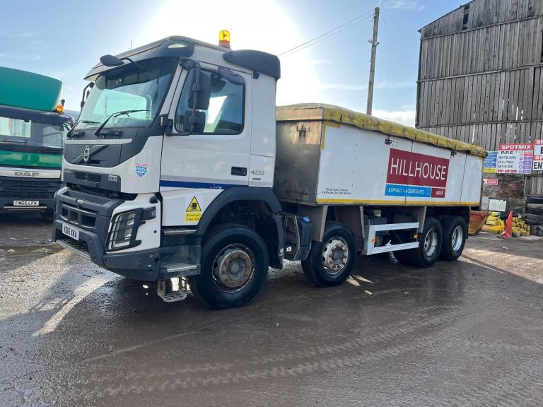 Volvo FMX 420 8X4 TIPPER , TESTED MAY, SAW ALLOY BODY