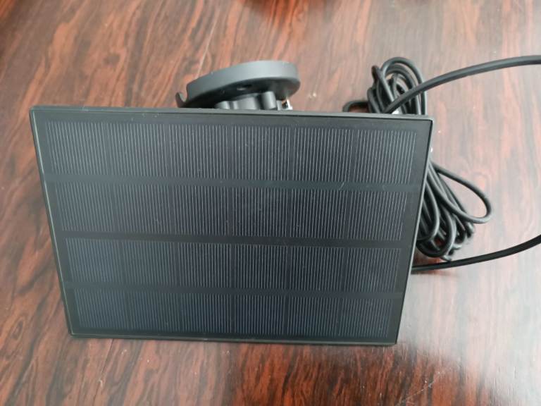 CCTV camera solar charging panel