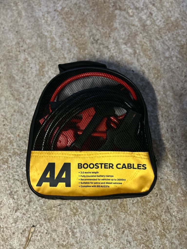 Car Battery jump leads 