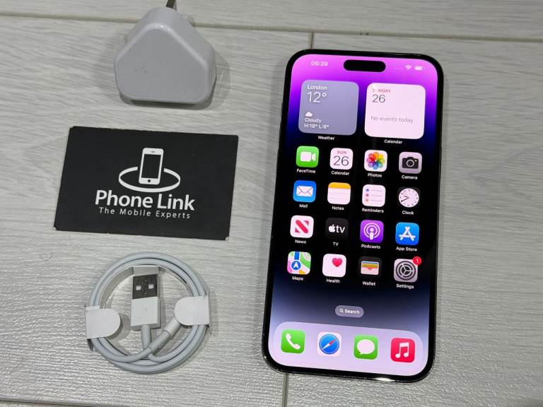 📱Deep Purple Apple iPhone 14 Pro Max 256GB Unlocked All Networks + Warranty 🍎 - P1515