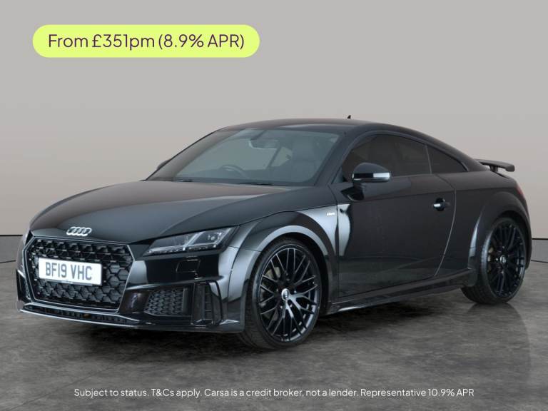 2019 Audi TT 40 TFSI Black Edition 2dr S Tronic COUPE PETROL Automatic