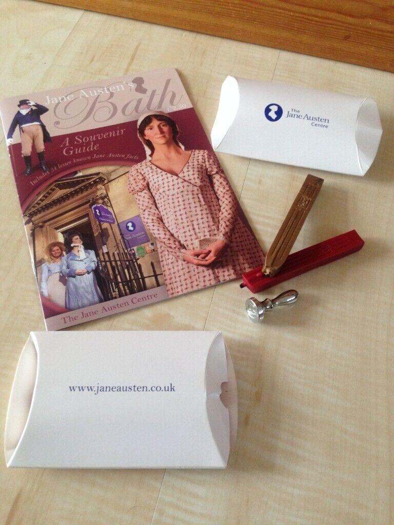 Jane Austen Wax Seal Kit + Souvenir Guide