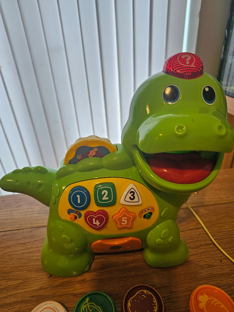 Used VTech Baby Feed Me Dino