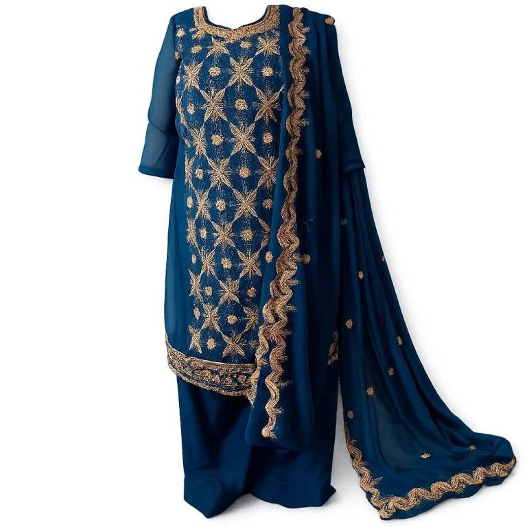 Shalwar Kameez 3piece set, was made to order