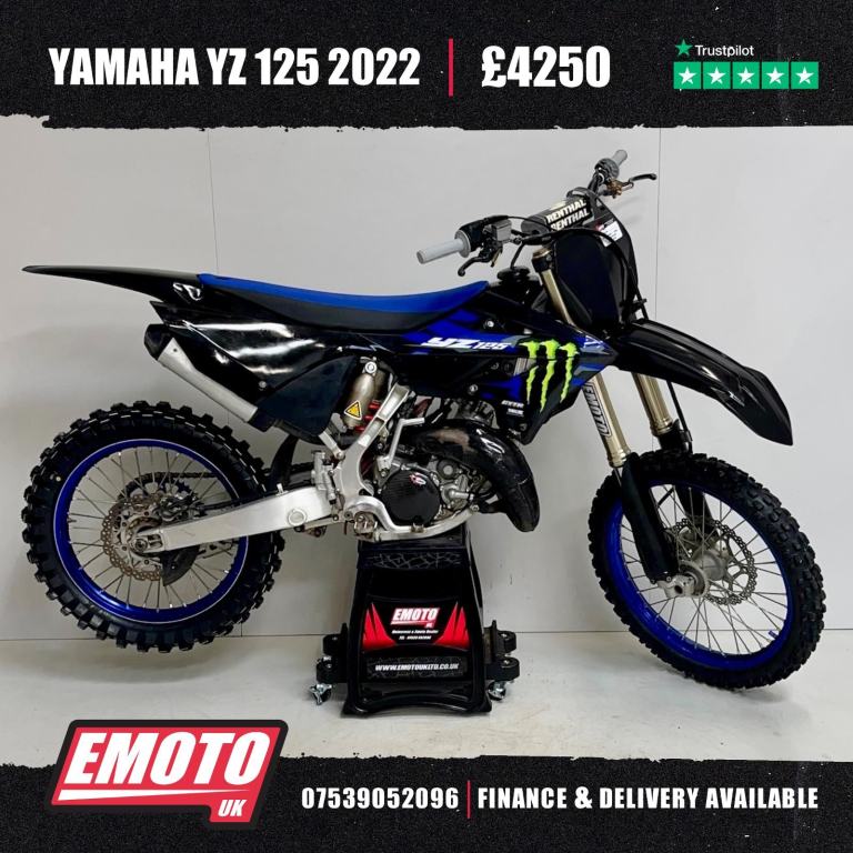 YAMAHA YZ 125 2022 Motocross Bike 125cc @EmotoUK - Finance Available