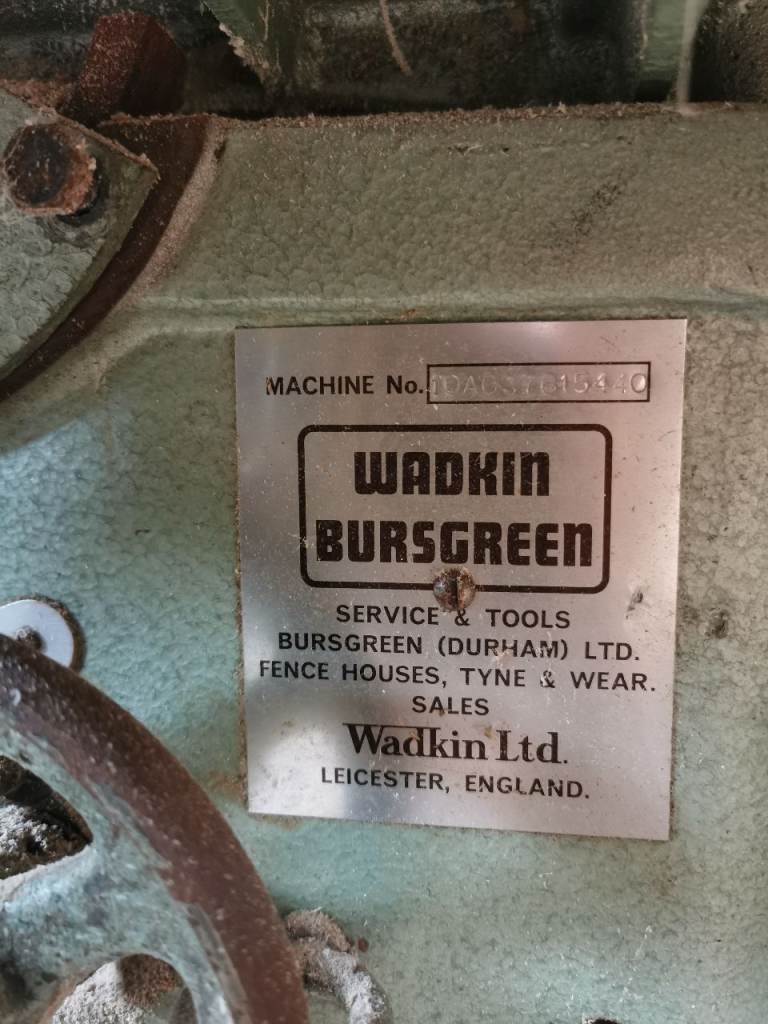 Wadkin Bursgreen Table Saw – Vintage Industrial Woodworking Machine