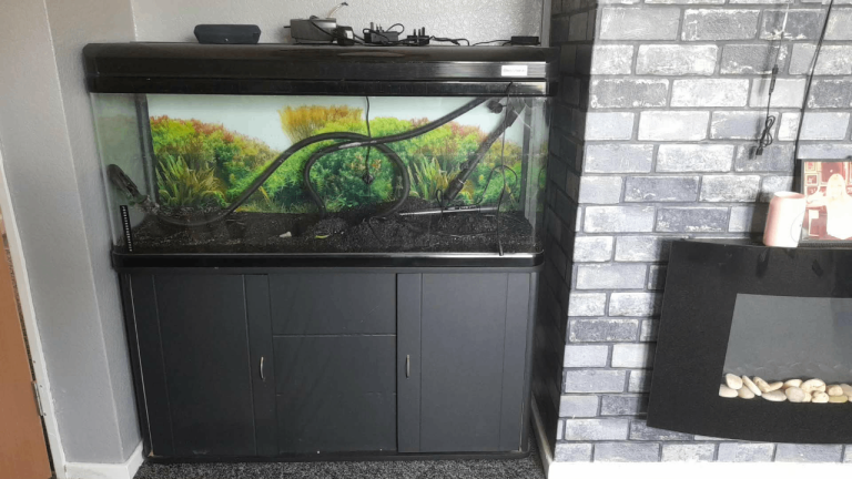 Fish tank and matching cabinet