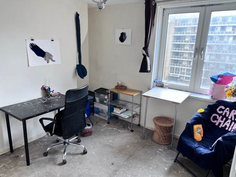 Artist studio sub-let Euston NW1 