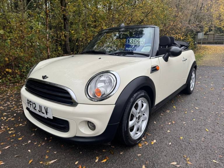 2012 MINI Convertible 1.6 One Convertible 2dr Petrol Manual Euro 5 (98 ps) Convertible Petrol Manual