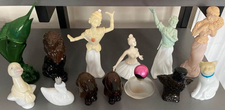 Perfume bottles x 13 Vintage Avon perfume collection joblot – post or collect