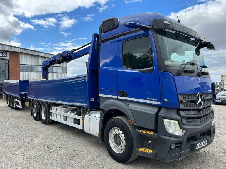 MERCEDES ACTROS 2546 MP5 *EURO 6* 26 / 44 TONNE CRANE DRAWBAR 2020 – AY70 RZF