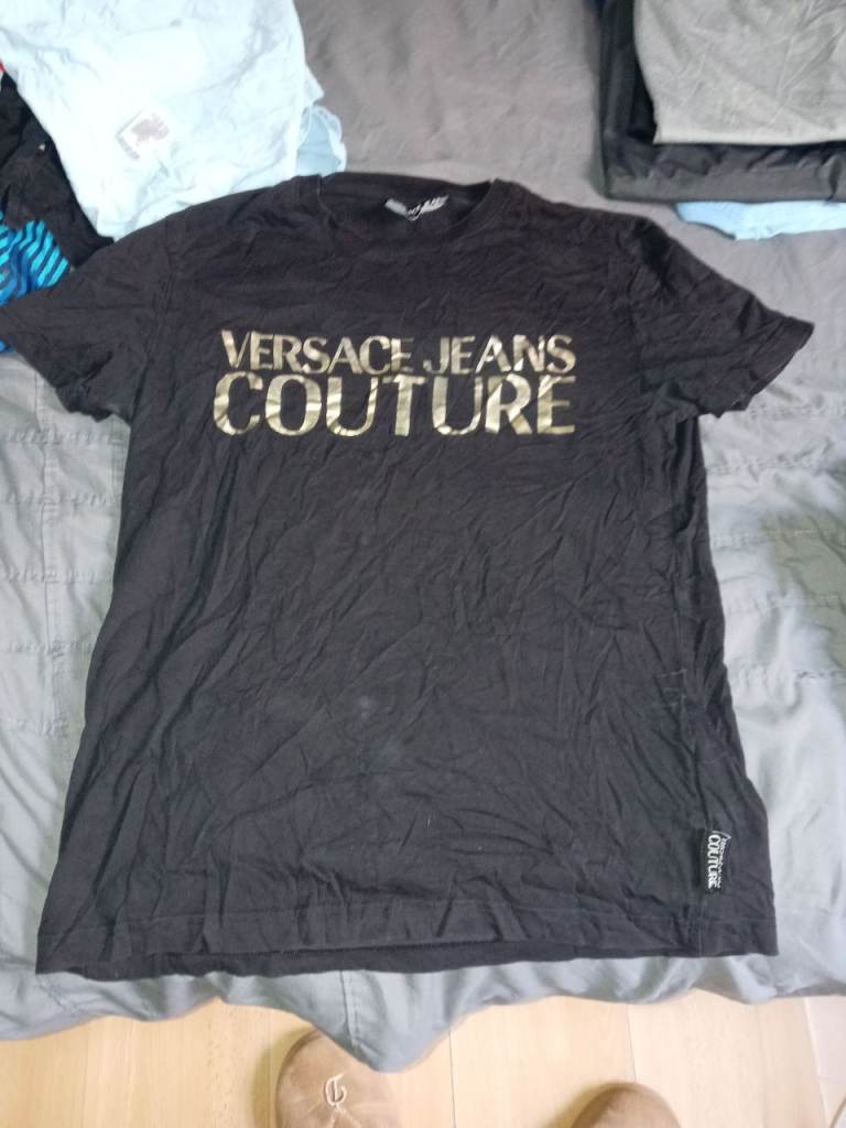 Versace Jeans Couture T-shirt – Black, Good Condition