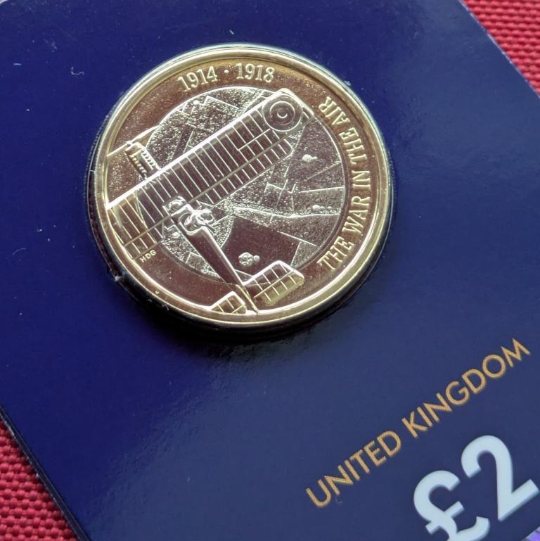£2 2017 RAF - The War in the Air - TWO POUNDS BUnc Sealed Uncirculated coin