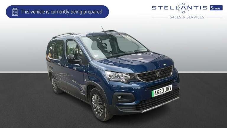2023 Peugeot Rifter 50kWh Allure Long MPV 5dr Electric Auto (7.4kW Charger) (136 ps) MPV Electric...