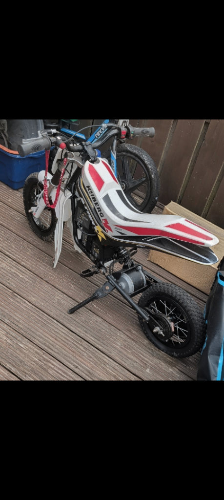 Kuberg start electric Mx for kids. No battery 