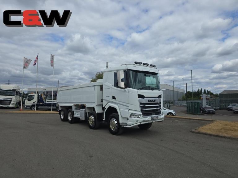 2024 (24) DAF (NGD) FAD XFc 450 8x4 Aluminium Insulated Tipper