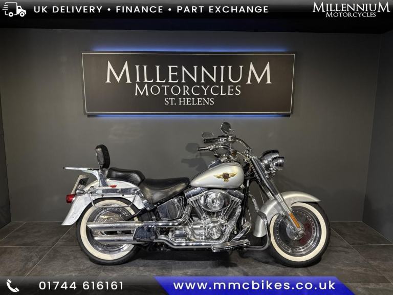 2005 HARLEY DAVIDSON FLSTFIA 15TH ANNIVERSARY FAT BOY