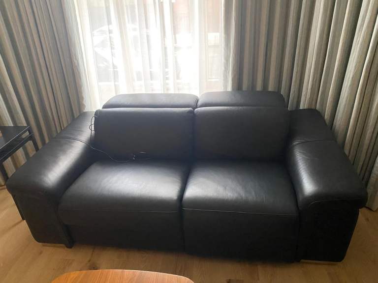 Leather sofa