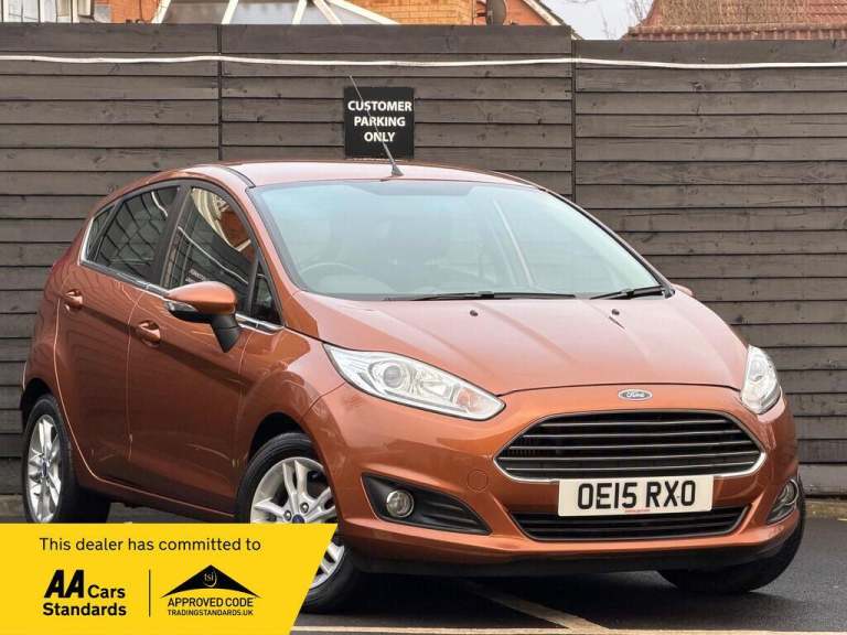 2015 Ford Fiesta 1.0T EcoBoost Zetec Euro 6 (s/s) 5dr HATCHBACK Petrol Manual