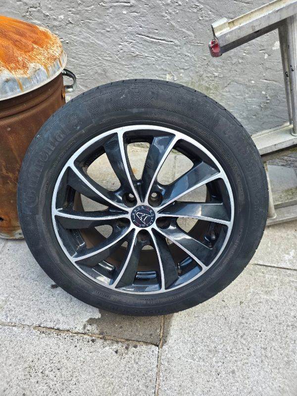 5x100 alloys 16 inch 