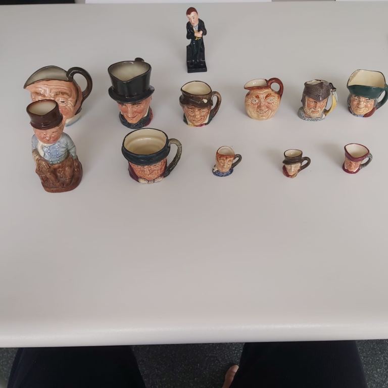 Miniature Toby Jugs