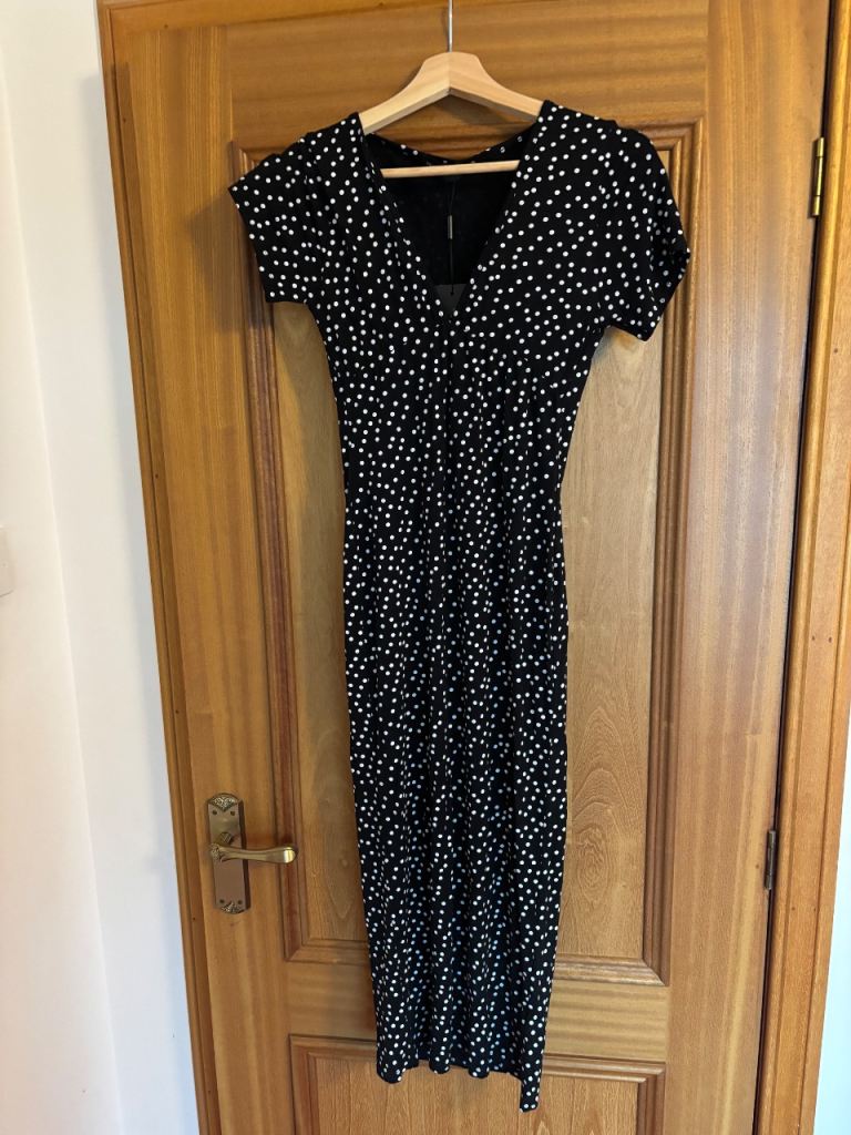 Ladies long black dress