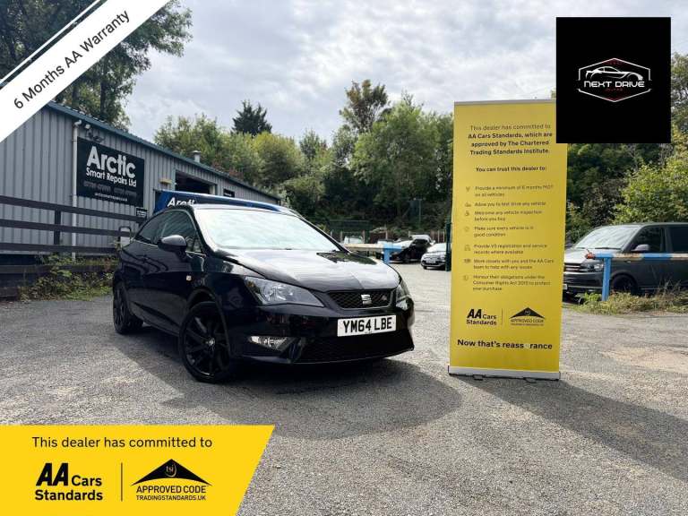 2015 SEAT Ibiza 1.4 TSI ACT FR Black 3dr HATCHBACK PETROL Manual