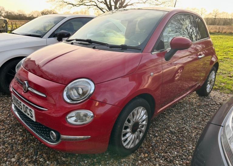 2015 Fiat 500 1.2 Lounge 3dr HATCHBACK Petrol Manual