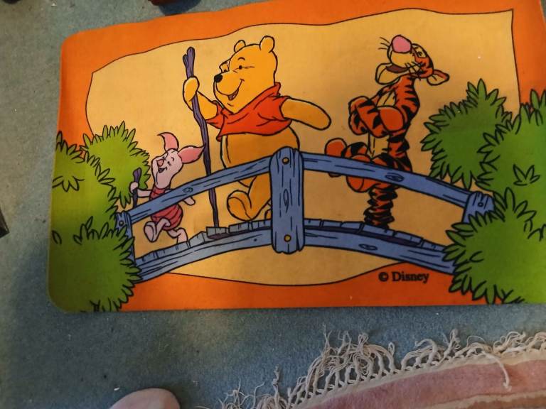 A Disney Pooh Mat