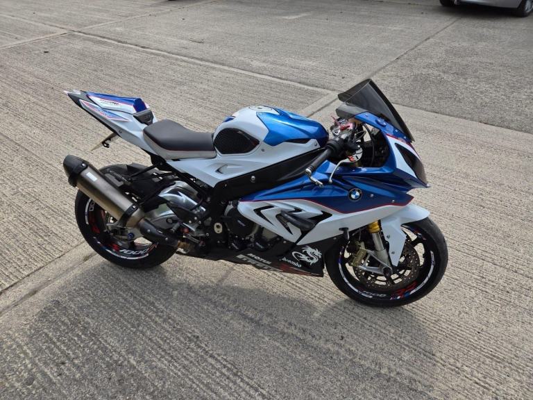 2015 BMW S 1000 RR SUPER SPORT S1000RR S1000 RR 12k MILESBLUE WHITEHPI CLE