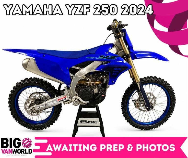 Yamaha YZF 250 2024 - Only 3 Hours Use - Excellent Condition AsNew