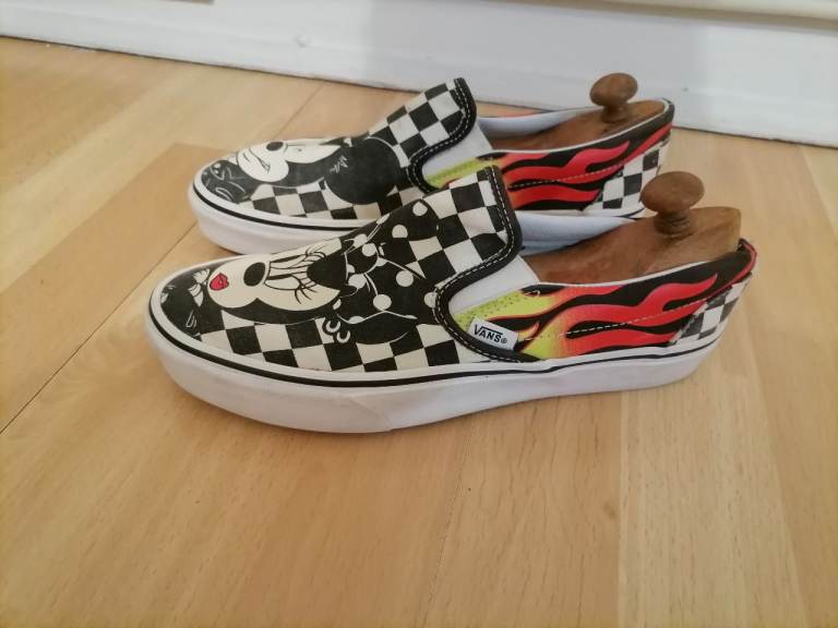Rare Vintage VANS Disney Anniversary Edition Pumps. Ex Cond Size : UK 6. EU 39 