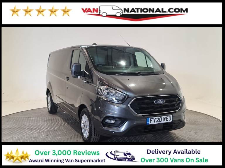 2020 Ford Transit Custom 2.0 300 ECOBLUE LIMITED L2 H1 130 BHP LWB Panel Van Diesel Manual